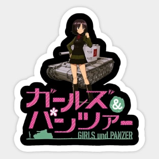 Maho Nishizumi Girls Und Panzer Sticker